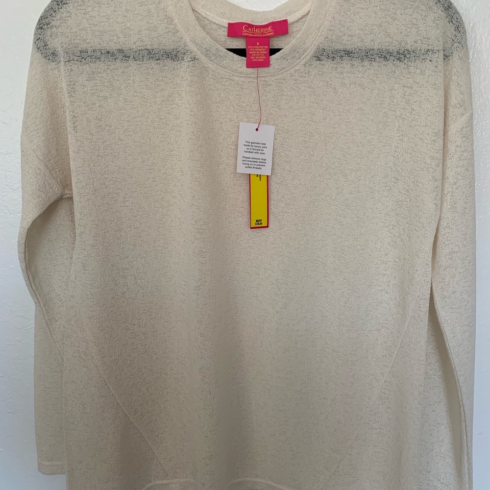 CATHERINE Malandrino long sleeve blouse 💕💕